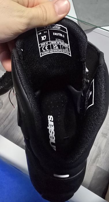 Ghete Alpinestars Faster 3 Gunmetal 43