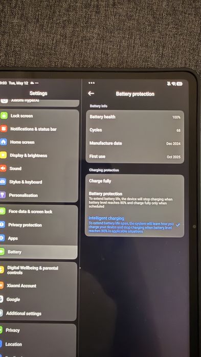 Xiaomi Pad 7 128GB Gri + Husă, Baterie 100%, HyperOS