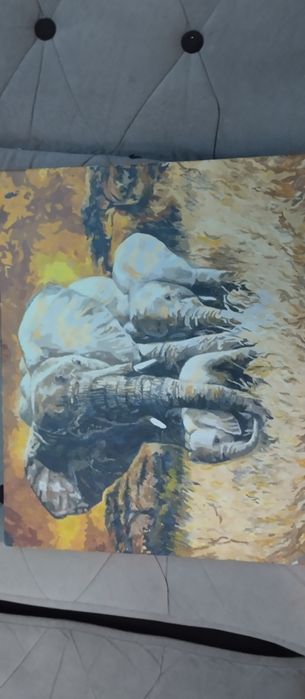 Продаются картины на холсте, выполненные в технике «картина по номерам