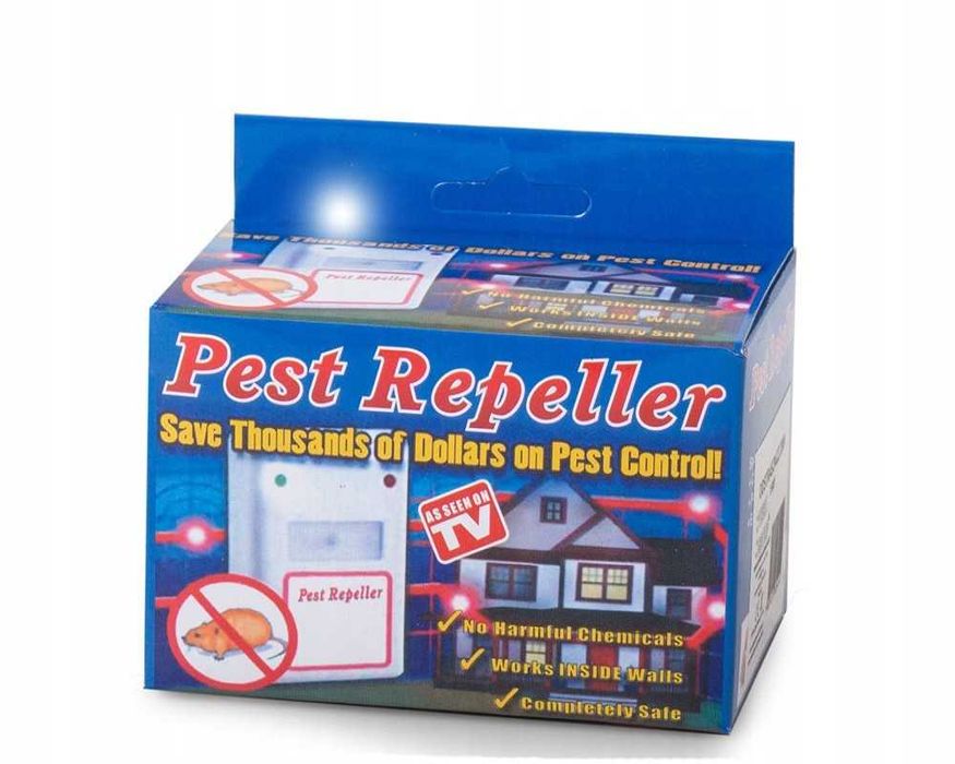 Aparat ultrasonic impotriva soarecilor sobolanilor si insectelor