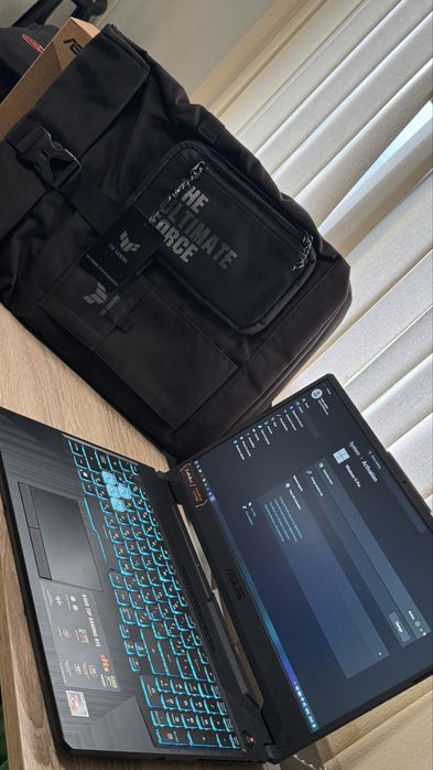 ASUS TUF A15 Ryzen 7 / 32GB RAM / RTX  3050/ 1TB SSD / 144Hz / Като нов