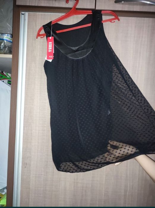 Двухслойная сеточная кофта