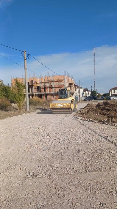 Executie drumuri si terasamente pietruite(asfaltari )