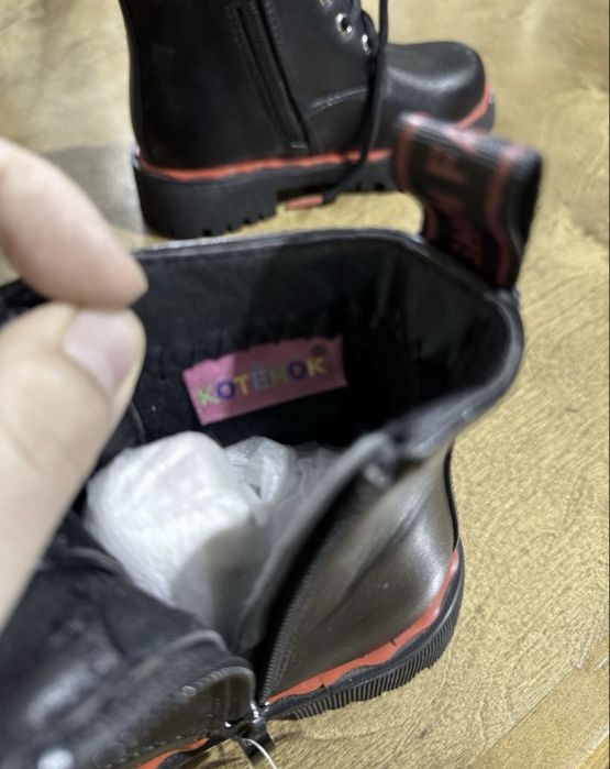 Ботинки детские весна