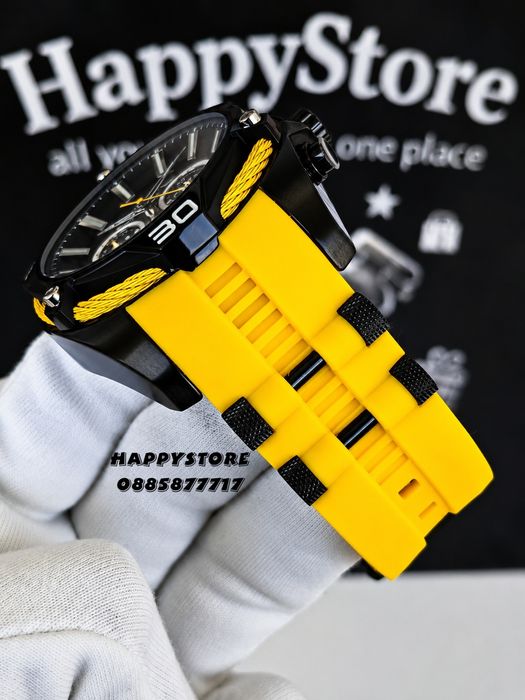 INVICTA Vanguard Yellow/Black 50 mm, Инвикта нов мъжки часовник