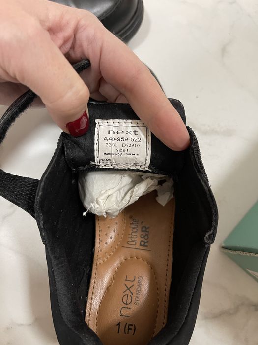 Кожанные туфли Next (новые)