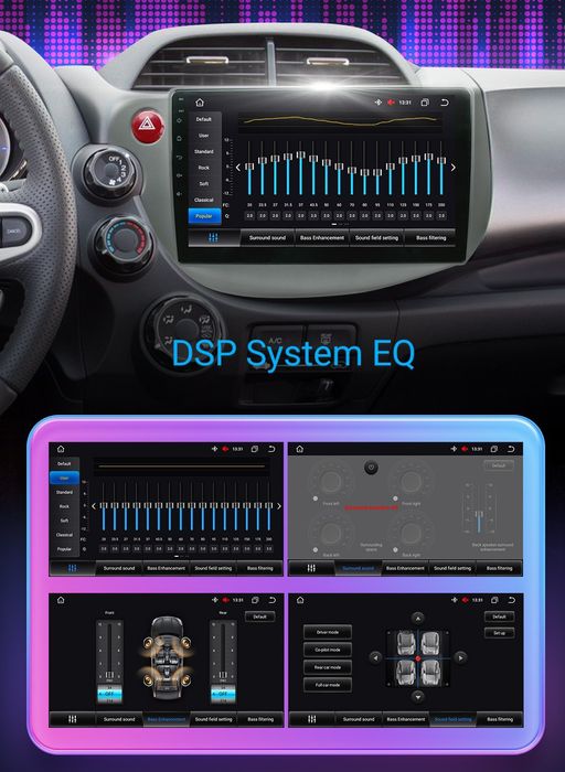 Navigatie Android dedicata HONDA FIT JAZZ (2007- 2013)