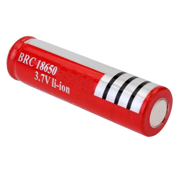 Baterie reincarcabila (acumulator) Li-ion, 6800 mAh, 3.7 V, GH 18650 rosu