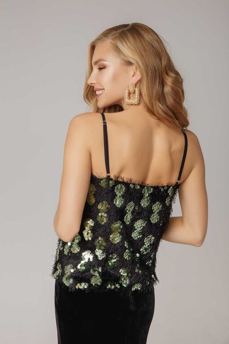 Нарядный топ Molils, новый, Россия, размер S-M