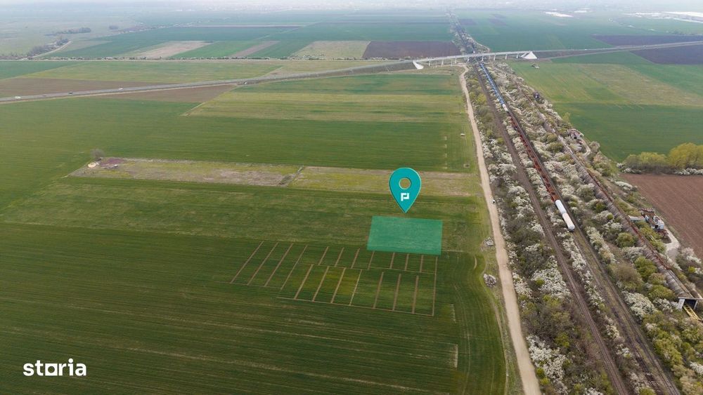 Teren dezvoltare bloc P+2E+M Giroc PUZ aprobat