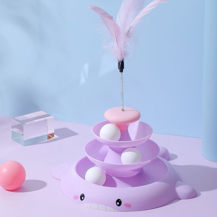 Игрушка пирамида для кошек