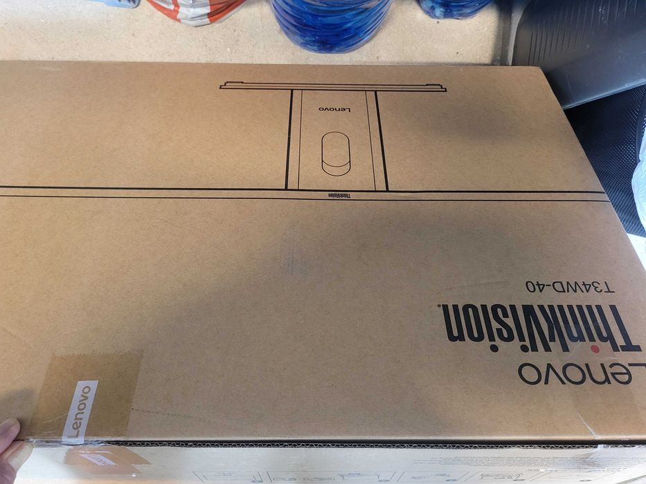 ЧИСТО НОВИ 2 бр Монитори  LENOVO ThinkVision T34WD-40, 34"