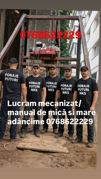 Foraje puțuri apă