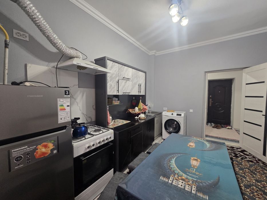 Zuluk bilan farg‘ona shaharda novostroyka domda kvartira ijaraga beril