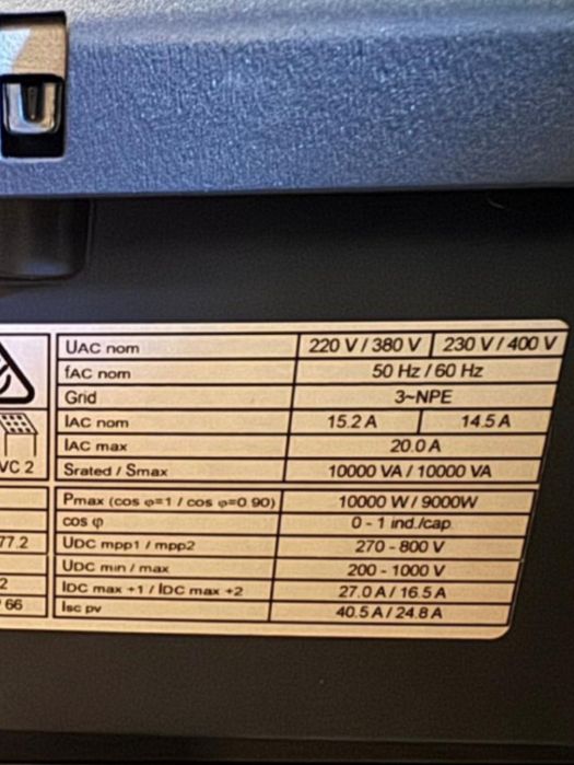Fronius trifazat symo 10 kw