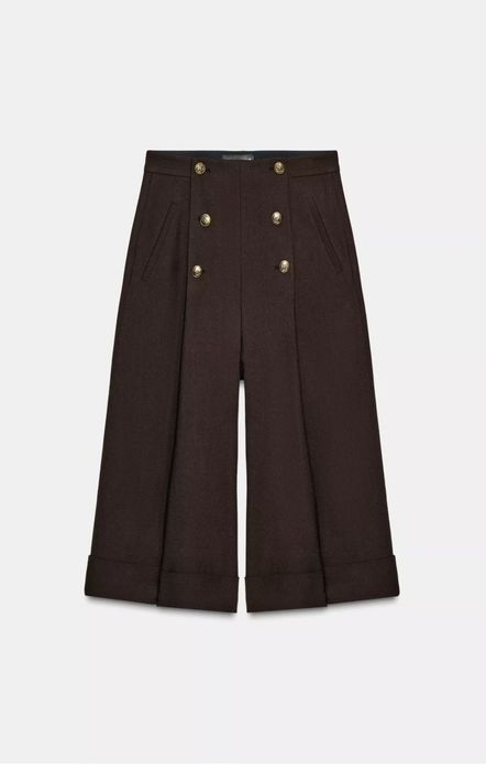 Брюки Бермуды от бреда Zara, материал 100% шерсть