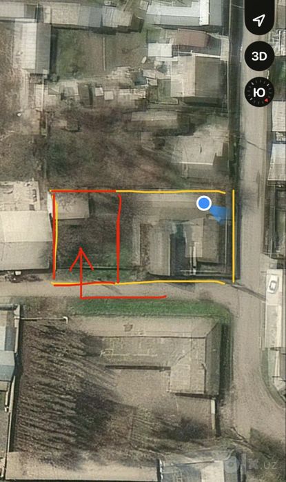 Продаётся часть участка Янги Тошкент 3,25 сот