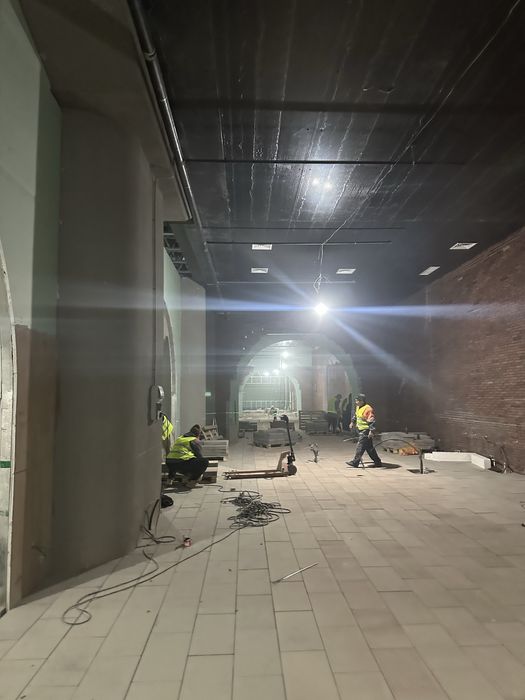 Укладка брусчатки(гранита)