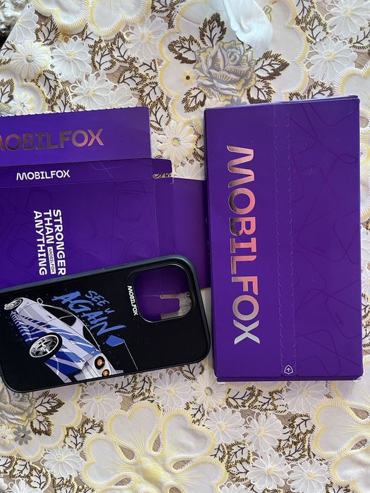 Vând husă Mobilfox FULL-SHOCK + folie sticlă Mobilfox PRO-SHIELD