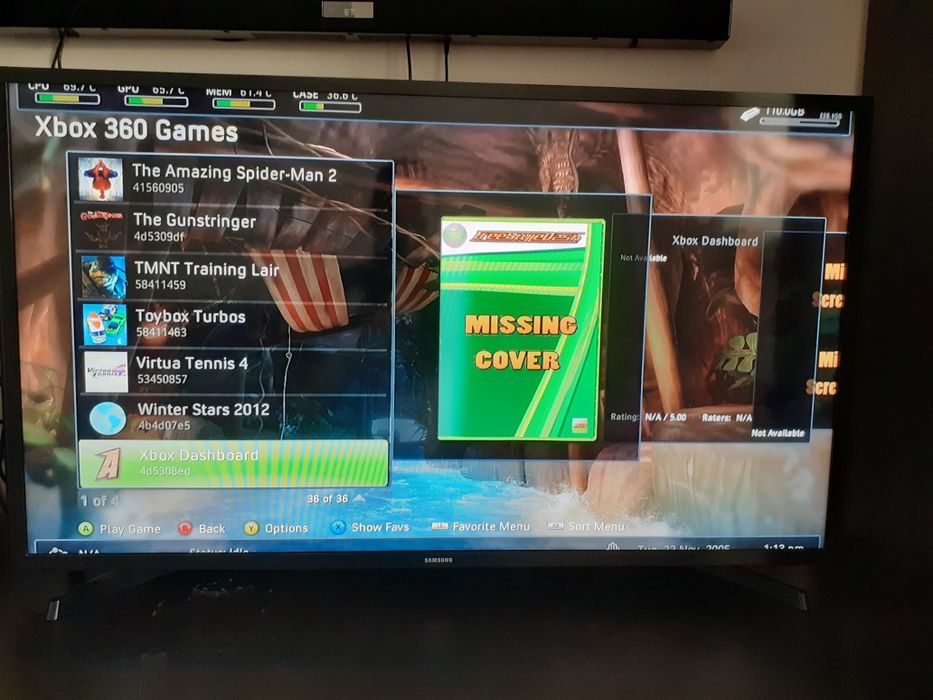 Vand Xbox 360 RGH Modat 250 gb / Kinect