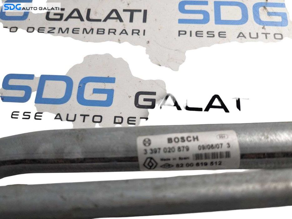 Ansamblu Brat Brate Stergator Parbriz cu Motoras Dacia Logan 1 2004 - 2012 Cod 3397020879 8200619512 [P00013]