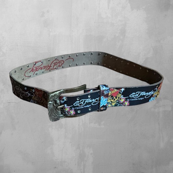 Ed Hardy by Christian Audigier belt колан