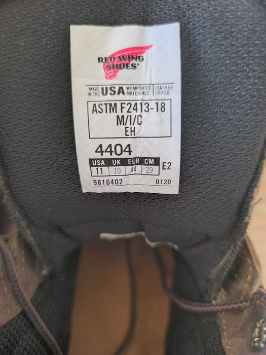 Рабочие ботинки, Тшо red wing shoes,, спец ботинка