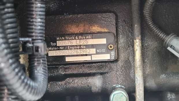 Motor complet D2676 LF25 MAN TGX/TGS 480 CP - Piese de motor MAN