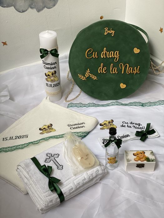 Trusou botez personalizat pentru fetite