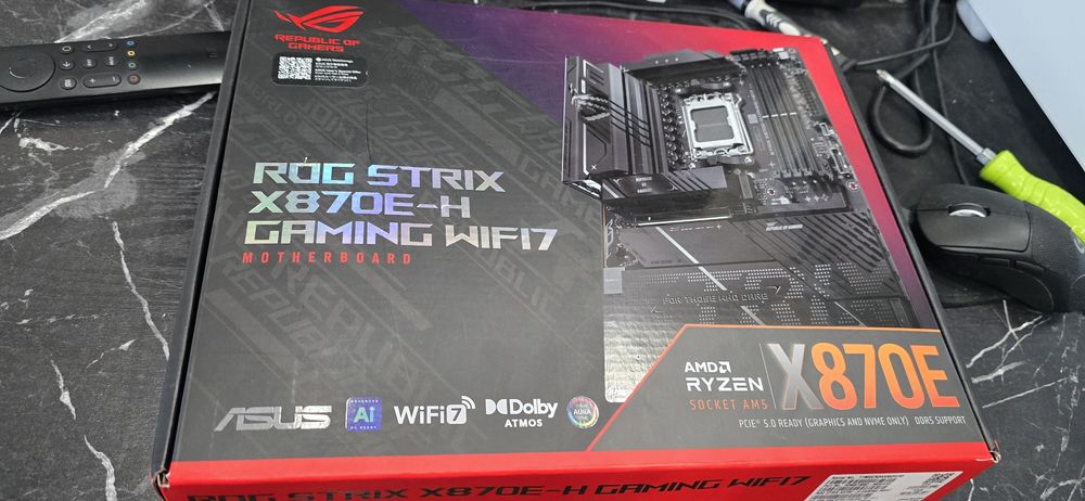 Материнская плата ASUS ROG STRIX X870E - H GAMING