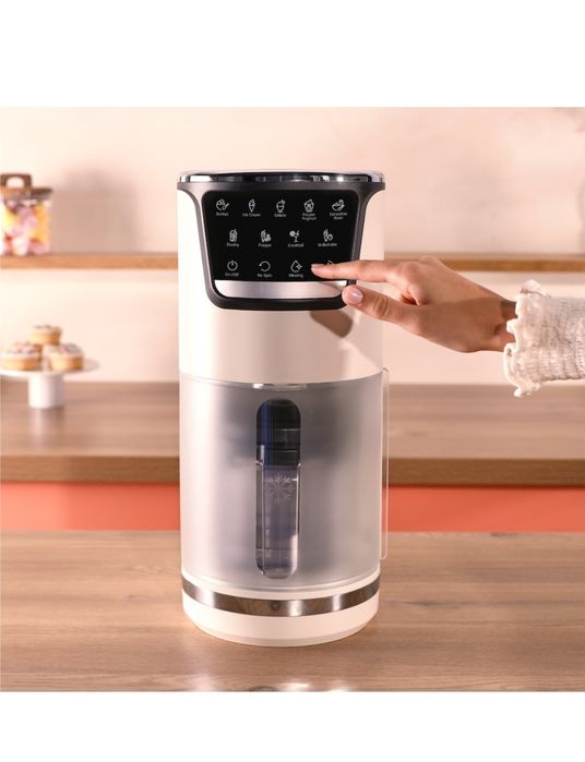 Aparat de inghetata Tefal Dolci IG602AE0, 10 programe, capacitate 3 x 0.46L  - Sigilat