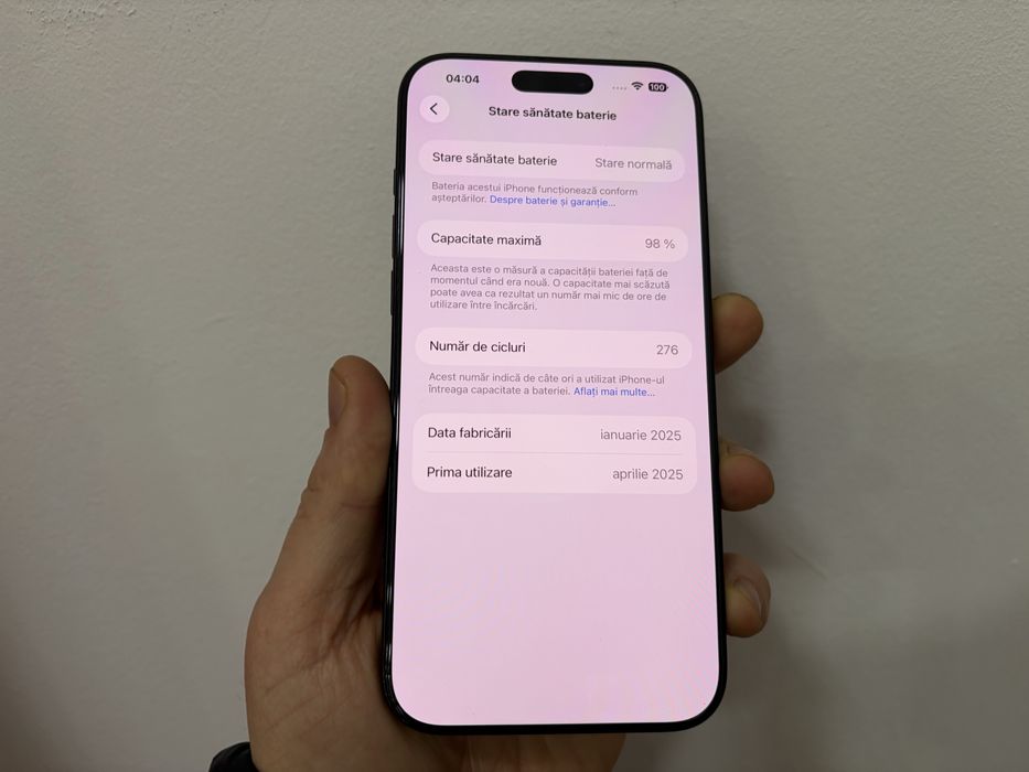 Iphone 16 Pro Max, 256 gb, Black Titanium