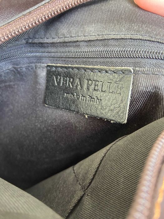 Мъжка италианска чанта от естествена кожа