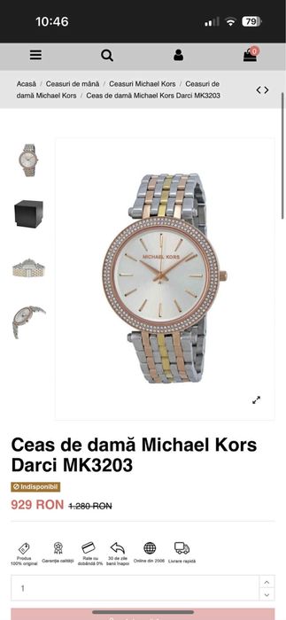Vand ceasuri michael kors