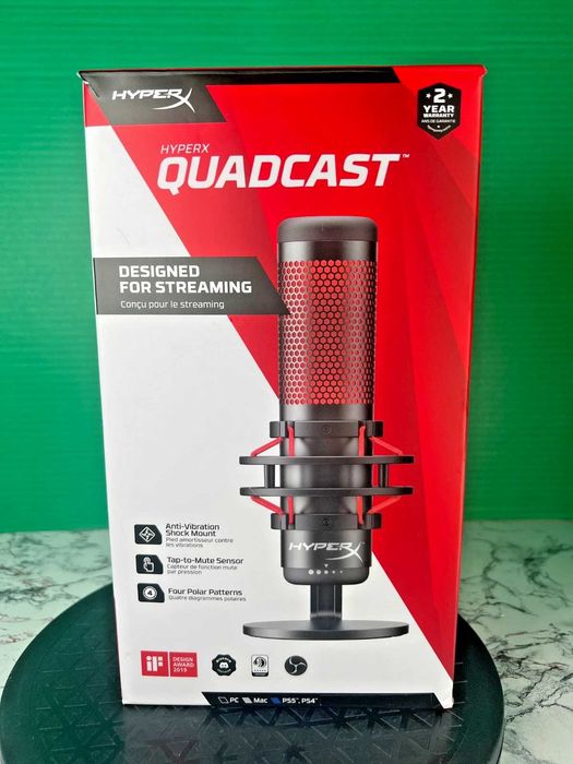 HyperX QuadCast USB Microfon Gaming
