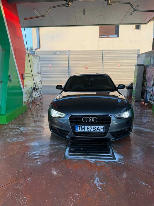 Vând Audi A5 sline  2013 automat 2.0 TDI 177 cp , 260.300 km . 0728111225