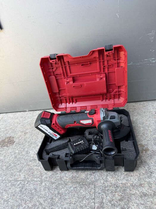 030251	R20 Ъглошлайф Ø125mm 4Ah RDP-SPAG20 Set