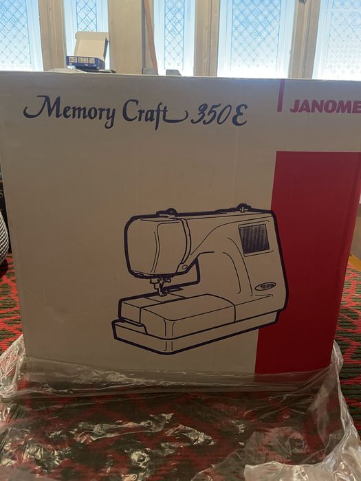 Janome vishifka (kashta) tikadigan moshina. Memory craft 350E