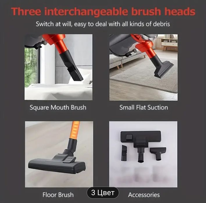 Мощный проводной пылесос