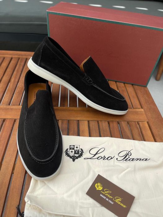 Pantofi de piele Loro Piana