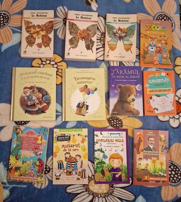 La Medeleni + carti de povesti copii