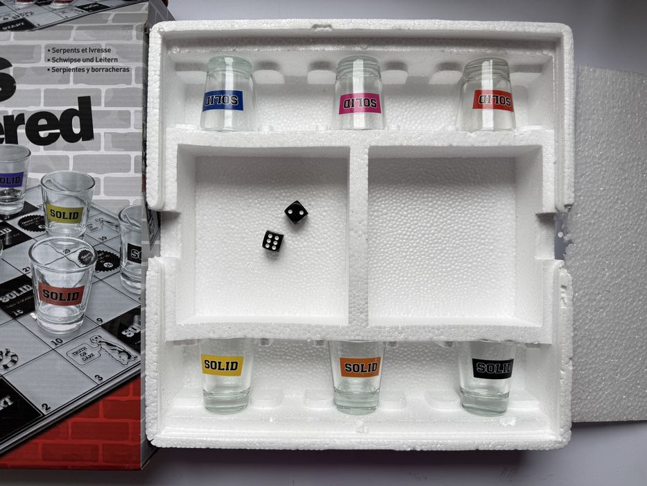 Drinking game snakes and bladdered