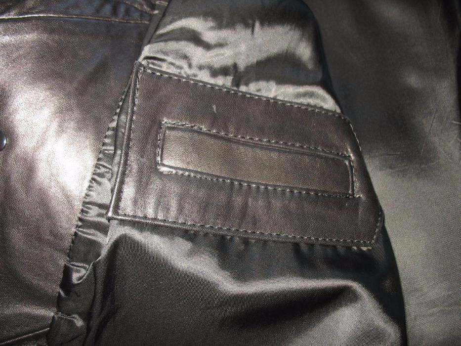 Haina din piele naturala piele de vitel deosebit barbatesc XL