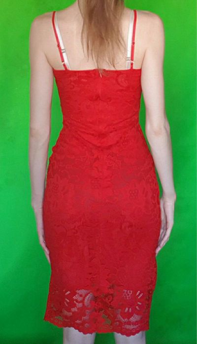Платье красное 44, 46