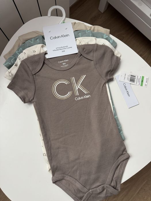 Calvin Klein - бебешки бодита 4 бр