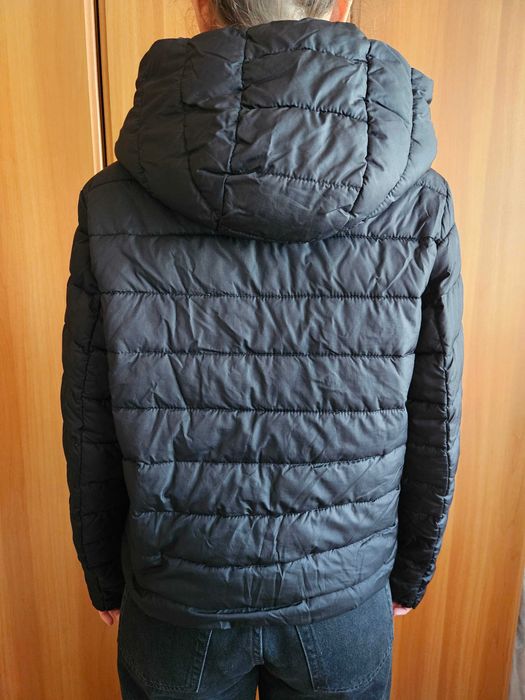 Geaca neagra scurta Amisu