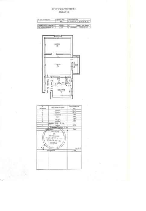 Apartament 2 camere Astra str.uranus