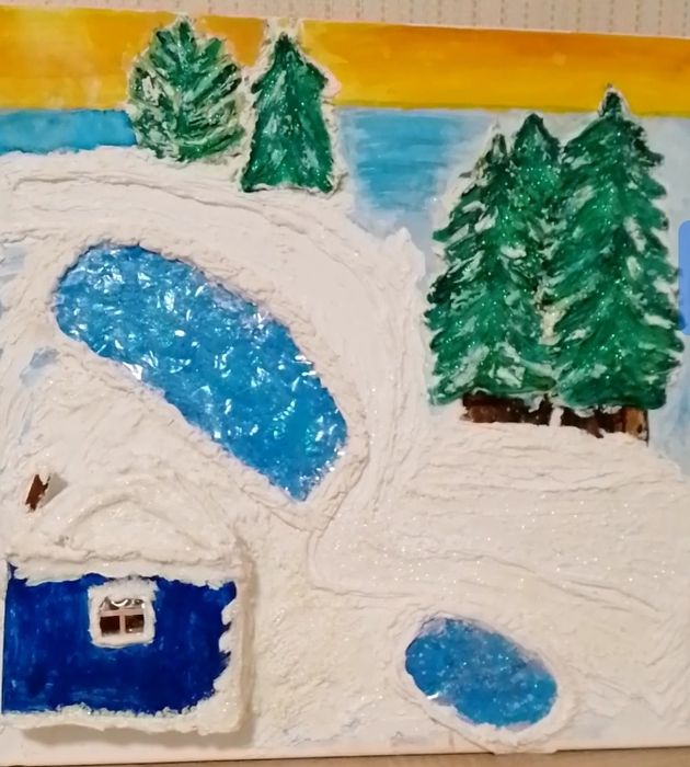 Продам 3 д картину ручная работа