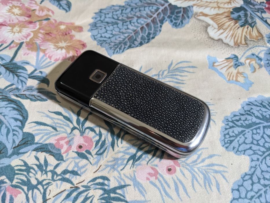 Carcasă Nokia 8800 Black Arte Custom By Stin Gray ca NOUĂ