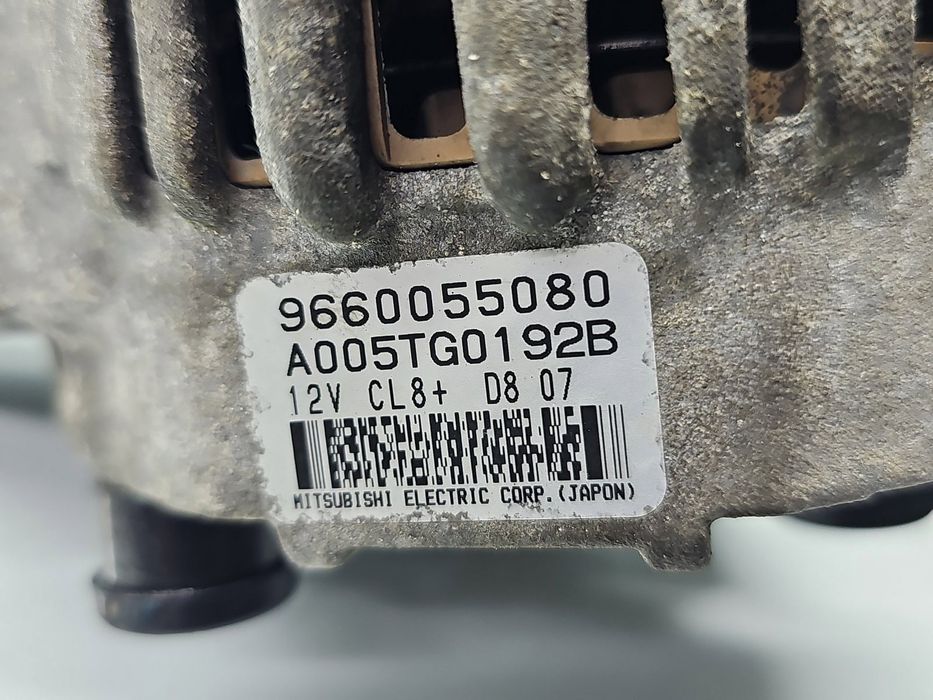 Alternator Citroen C3 (I) [ Fabr 2002-2009] 9660055080 1.4 Benz KFV 54